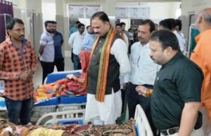 ‘ मरीजों की सेहत से समझौता नहीं’ – स्वास्थ्य मंत्री श्याम बिहारी जायसवाल