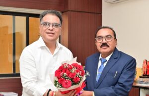 श्री रामजीवन देवांगन ने राज्य आयुक्त दिव्यांगजन का पदभार ग्रहण किया